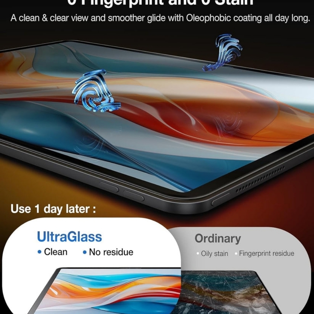 2024 Ipad Pro 11 Inch M4 Screen Protector UltraGlass - Picture 7 of 9
